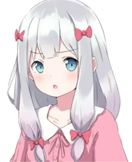 😠 9d608c8e anime, girl, cute, manga, cartoon, illustration, kawaii whatsapp sticker