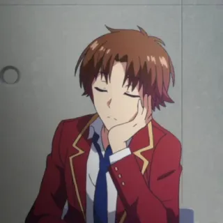 🎲 6e9f6949 Ayanokoji Kiyotaka Classroom of the Elite anime, classroom of the elite, ayanokoji, kiyotaka, cartoon telegram sticker