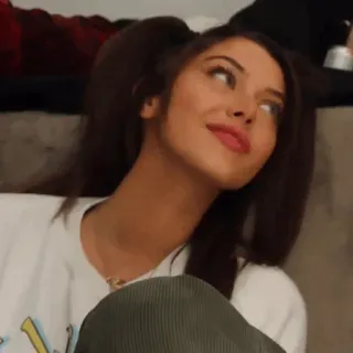 ▪️ 0eabc5ea ผู้หญิง, ภาพเหมือน, วัยรุ่น, สวย, ผมสีน้ำตาล telegram sticker