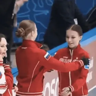 🤗 ae3b8bc2 figure skating, sports, ice skating, athletes, competition telegram sticker