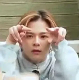 🤖 f0708acf orang, pria, wajah, asia, korea, ekspresi whatsapp sticker