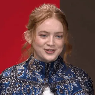 🥕 ffad43cb 赤毛, 女性, ポートレート, 有名人, 女優 telegram sticker