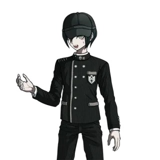 😅 fd087297 Shuichi Saihara Danganronpa V3: Killing Harmony Anime, Danganronpa, Shuichi Saihara, Jeu vidéo telegram sticker