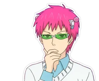 Ku-chan Pack - Saiki Kusuo telegram stickers