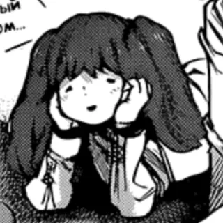 ☺️ e38375da ый Manga, Anime, Dibujo animado, Chica, Linda telegram sticker