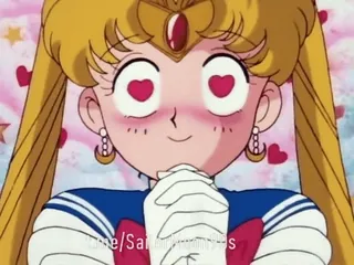 😍 0b39dced Sailor Moon Anime, Cartoon, Sailor Moon, Liefde, Harten, Cute telegram sticker