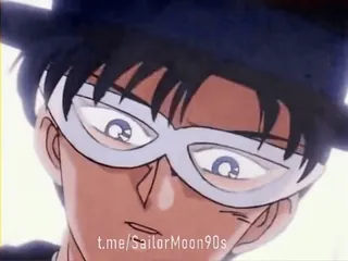 👀 bd7e8f94 Tuxedo Mask Sailor Moon t.me/SailorMoon90s sailor moon, anime, tuxedo mask, jaren 90 anime, cartoon telegram sticker