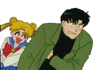 😈 a10894eb Sailor Moon Аниме, Мультфильмы, Сейлор Мун, Манга whatsapp sticker