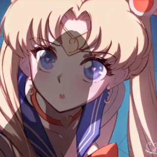 🌕 b53ef39d Sailor Moon 애니메이션, 만화, 만화영화, 소녀, 마법 telegram sticker