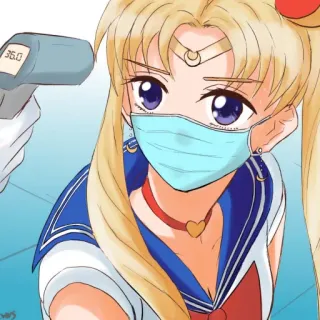 Sailor Moon [@Scawrr] telegram stickers