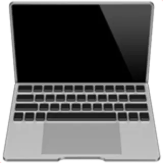 💻 968001f9 laptop, komputer, technologia, elektronika telegram sticker