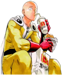 Saitama by Rahman _sasuke telegram stickers