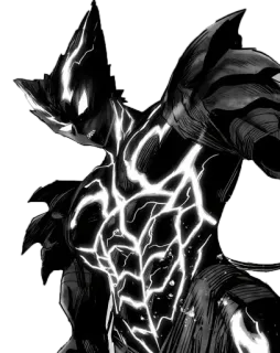 💫 b9bdc88d Garou monster, anime, manga, one punch man, villain, transformed telegram sticker