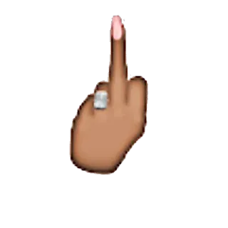 🖕 cc5ea065 jari tengah, gestur ofensif, emoji, kasar, penghinaan, kutukan, fuck you telegram sticker