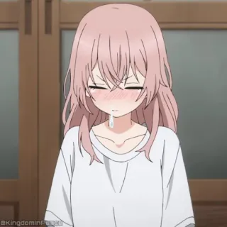 🎀 8303beeb @KINGDOMinPEACE アニメ, かわいい, 女の子, ピンク髪 telegram sticker