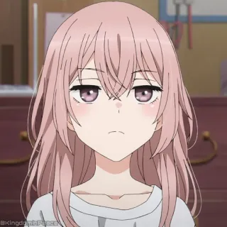 🎀 9e48fc9b Marin Kitagawa My Dress-Up Darling アニメ, 女の子, 可愛い, ピンク髪, 喜多川海夢, 着せ恋 telegram sticker