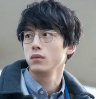 😎 867d9ba7 мужчина, портрет, очки, человек, азиат, мужской telegram sticker