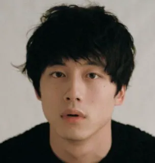 😨 bab7166f портрет, мужчина, человек, лицо, фото крупным планом telegram sticker