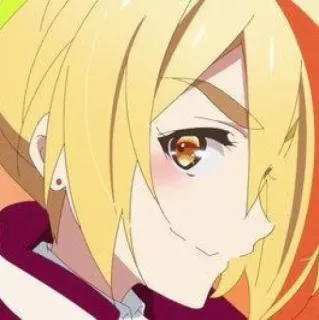 😏 eae5aba4 アニメの女の子, 金髪, かわいい, アニメキャラクター, 漫画 telegram sticker