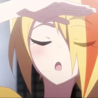 😪 fbc32c25 アニメ, 頭ポン, 漫画, 可愛い, マンガ telegram sticker