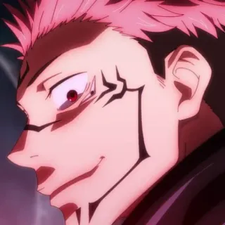 🎟 43cb12c0 Ryomen Sukuna Jujutsu Kaisen 애니메이션, 만화, 주술회전, 스쿠나, 료멘 스쿠나 telegram sticker