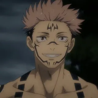 ⛓ 4c83a55a Ryomen Sukuna Jujutsu Kaisen 애니메이션, 만화, 주술회전, 료멘 스쿠나, 스쿠나 telegram sticker