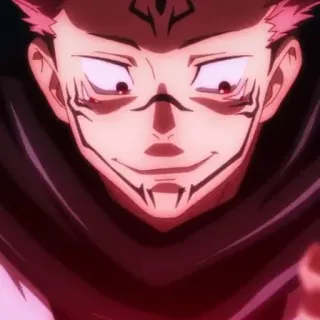 🎟 b791ed96 Ryomen Sukuna Jujutsu Kaisen 애니메이션, 만화, 저주받은 영혼, 료멘 스쿠나, 주술회전, 악당 telegram sticker