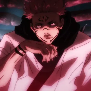 🎟 bf4eae93 Ryomen Sukuna Jujutsu Kaisen 애니메이션, 만화, 주술회전, 료멘 스쿠나, 스쿠나 telegram sticker