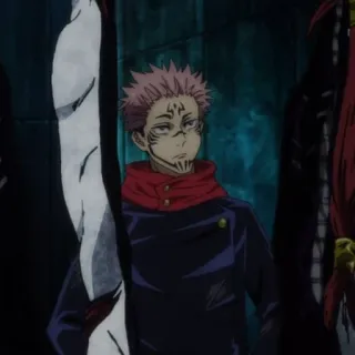 ✖️ da604fc9 Ryomen Sukuna Jujutsu Kaisen 애니메이션, 만화, 주령, 료멘 스쿠나, 주술회전 telegram sticker