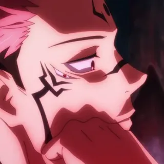 🎟 ececd88a Sukuna Jujutsu Kaisen 애니메이션, 만화, 악마, 저주받은 영혼, 주술회전, 스쿠나 telegram sticker