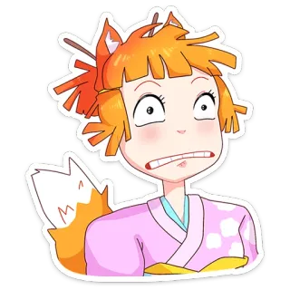 Сакура Айко (@TgSticker) telegram stickers