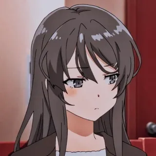 🐰 0209e47b Аниме девушка, Мультфильм, Милый, Аниме, Портрет telegram sticker