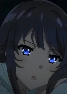 🐰 c5d4cb9d Аниме, Девушка, Персонаж, Портрет telegram sticker