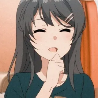 🐰 d51905f1 Аниме, Девушка, Милая, Персонаж telegram sticker