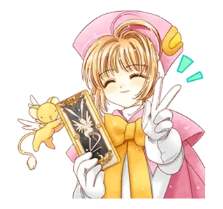 百變小櫻 whatsapp stickers