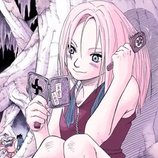 🌸 7e6e2e7c Sakura Haruno Naruto Anime, Sakura, Haruno, Ninja, Manga telegram sticker