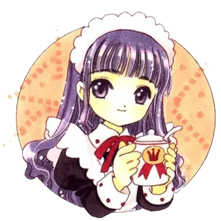 ☕ 86f24763 anime, maid, girl, cute, kawaii telegram sticker