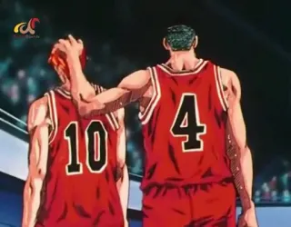 👬 26f984d9 บาสเก็ตบอล, กีฬา, ทีม, อนิเมะ telegram sticker