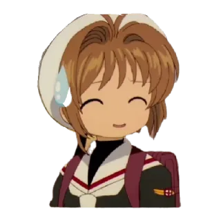 🎈 8b7e3322 Sakura Kinomoto Cardcaptor Sakura anime, cute, sakura kinomoto, cardcaptor sakura whatsapp sticker