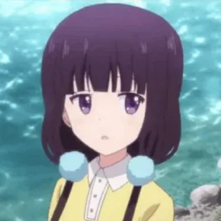 💕 48527a4c anime, cartoon, girl, cute, character, illustration telegram sticker