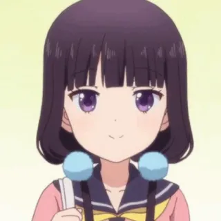 💕 5a084c7c anime, girl, cartoon, cute, character telegram sticker