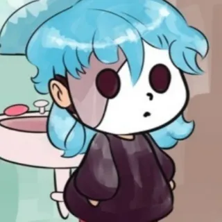 Салли Фейс от Владюши telegram stickers