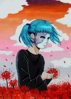 Салли Фейс :: @fStikBot telegram stickers