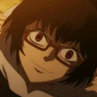 🧪 2cd2ca29 Anime, Femme, Lunettes, Personnage, Cheveux noirs telegram sticker