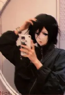 ❤️‍🔥 abb2e43e Nkz4u Animé, Selfie, Personnage, Art, Illustration, Manga telegram sticker