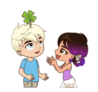 Sam and Sally telegram stickers