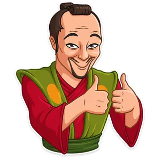 Samurai whatsapp stickers