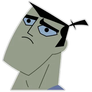 🥺 00137636 Samurai Jack kartun, samurai, Jack, animasi, karakter telegram sticker