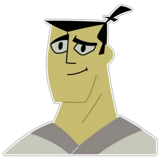 😌 f6b26d84 Samurai Jack Kartun, Samurai, Karakter, Animasi telegram sticker