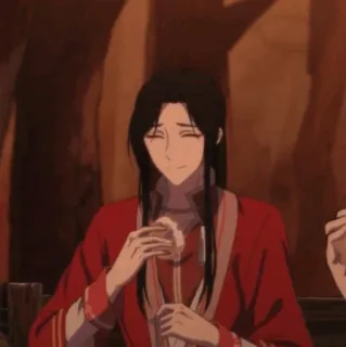 🍁 556284cc anime, personagem, comida, comendo whatsapp sticker